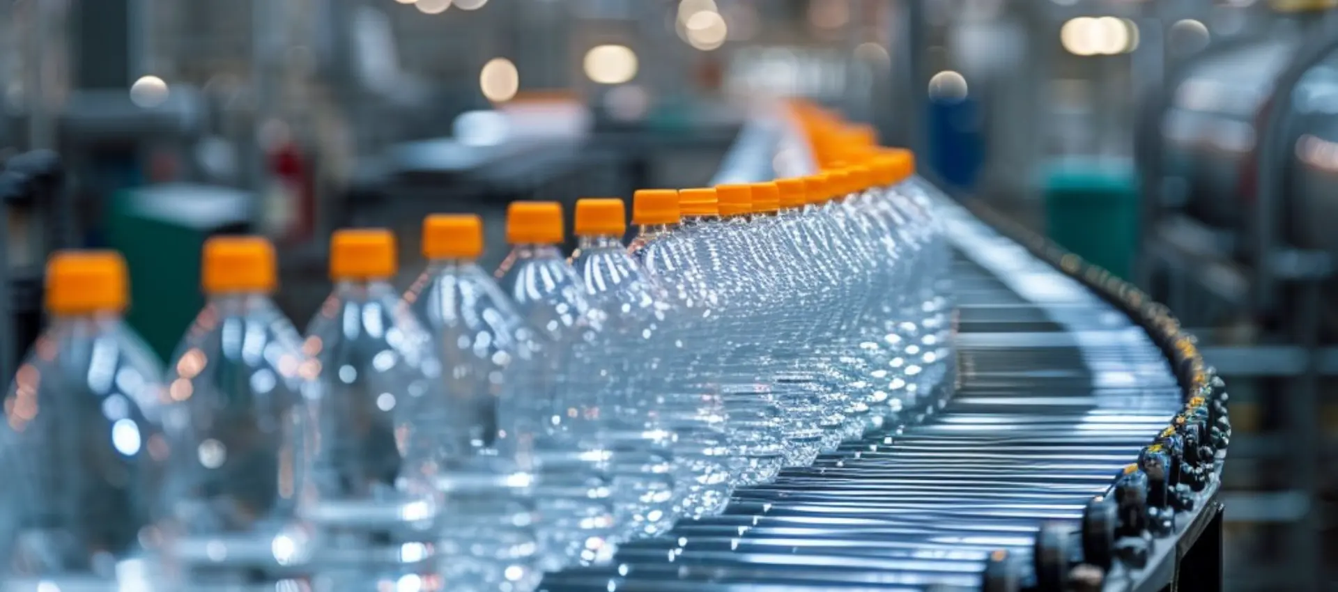bottling plant line